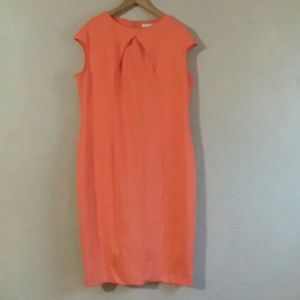 Women's orange dress